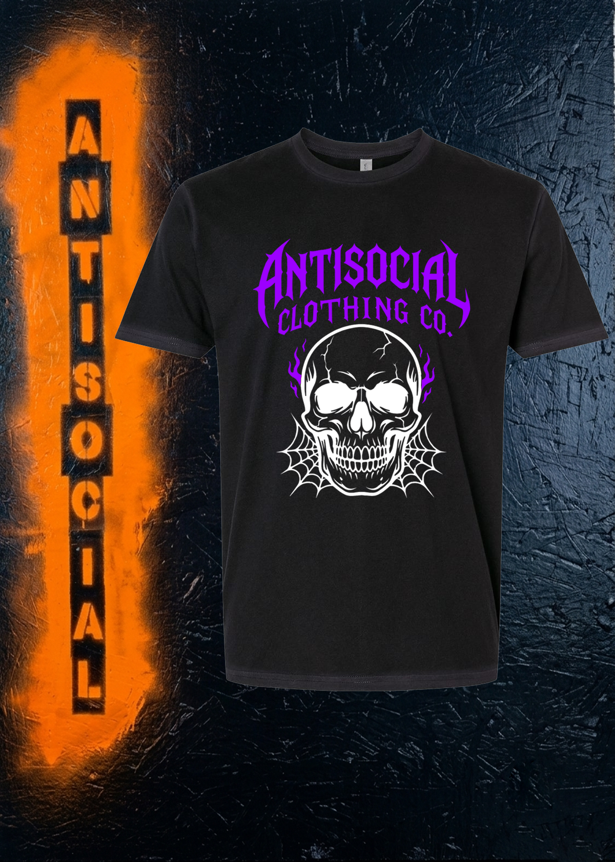Flaming Skull Tee