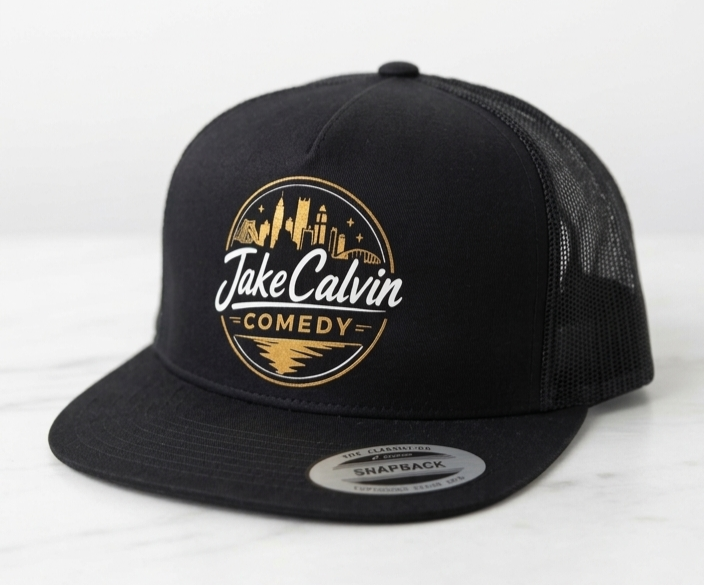 Jake Calvin Comedy Trucker Hat