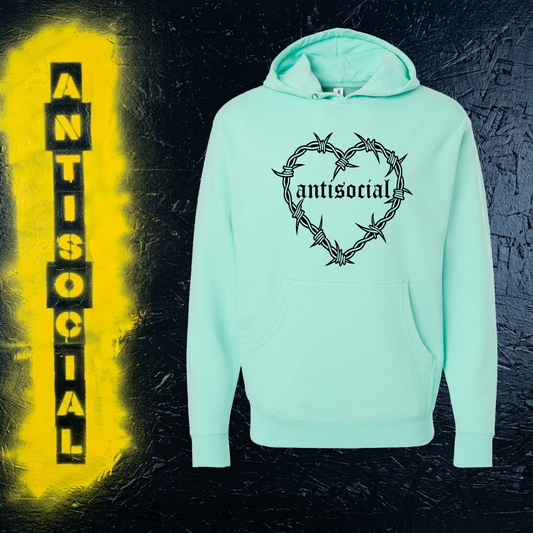 Barbed Wire Heart Hoodie