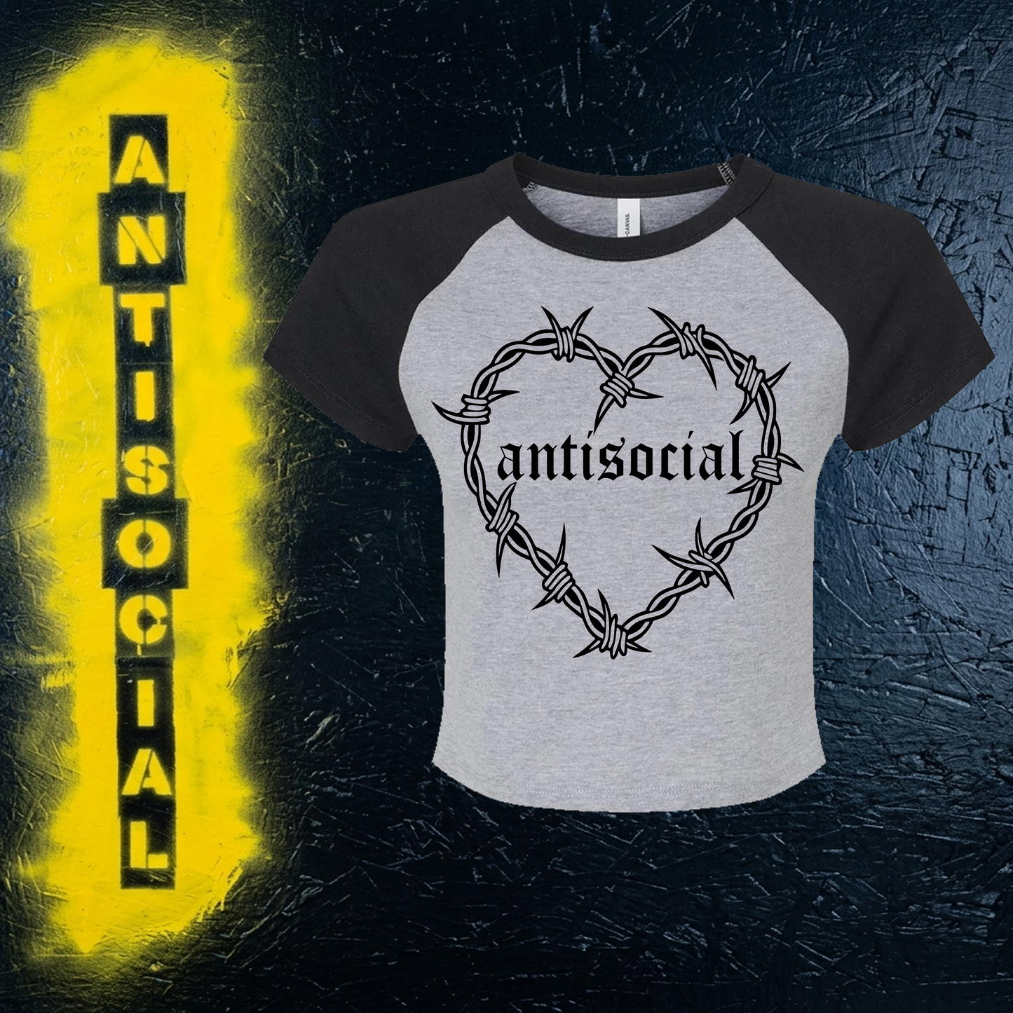 Antisocial Crop Top