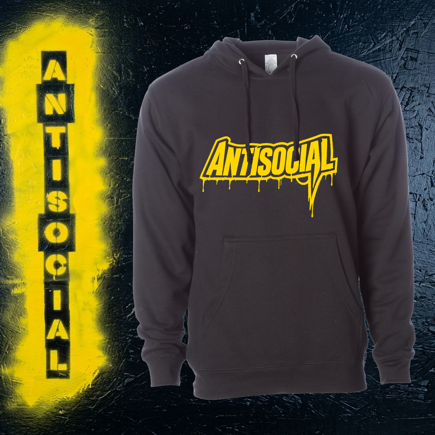 Drippy Antisocial Hoodie