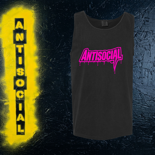 Men's Drippy Antisocial Tank