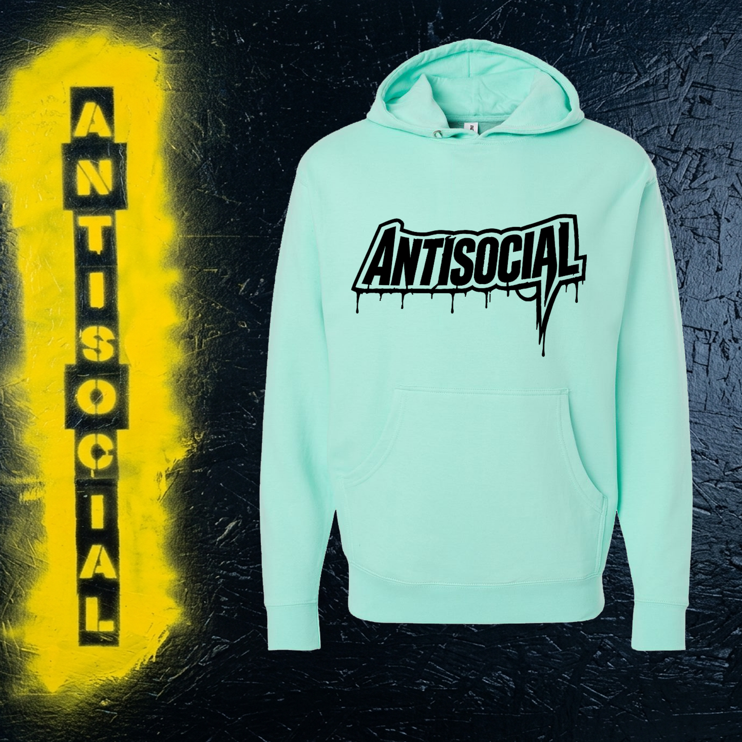 Drippy Antisocial Hoodie