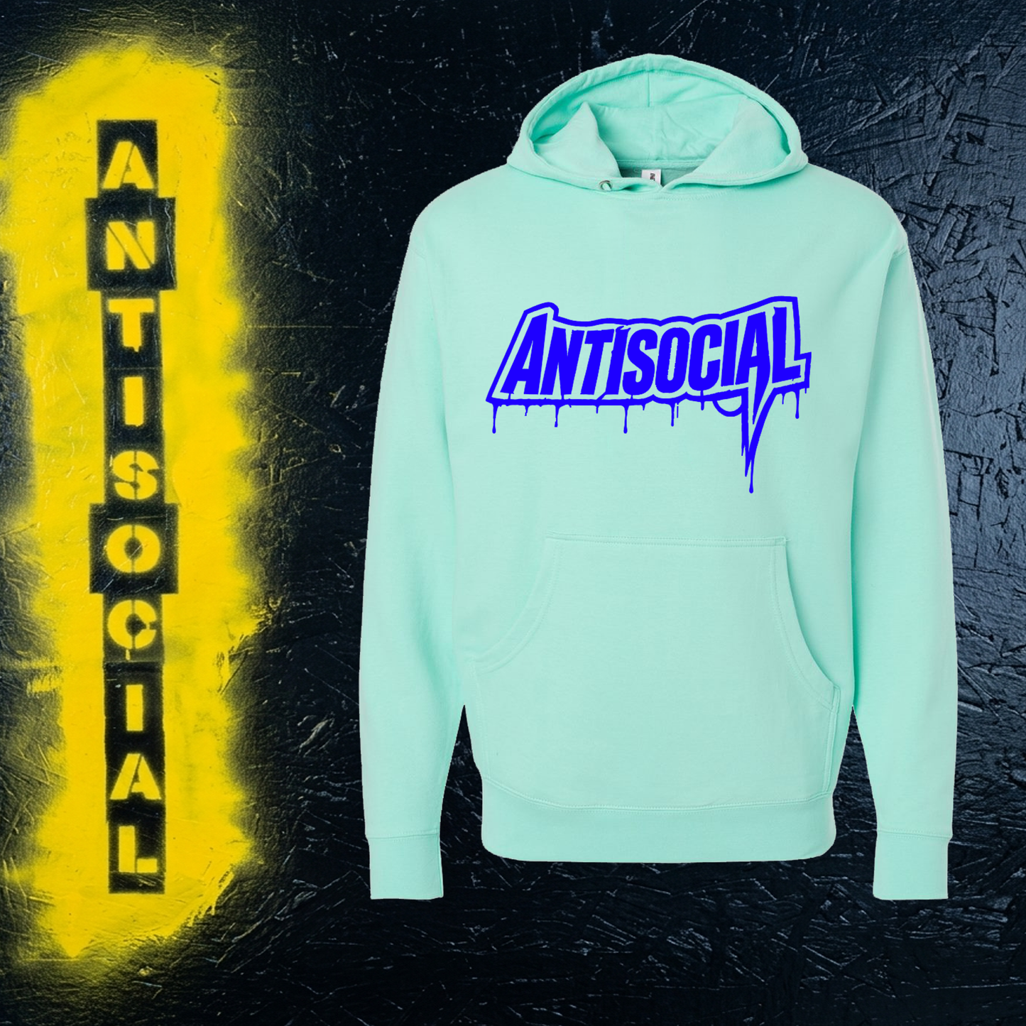 Drippy Antisocial Hoodie