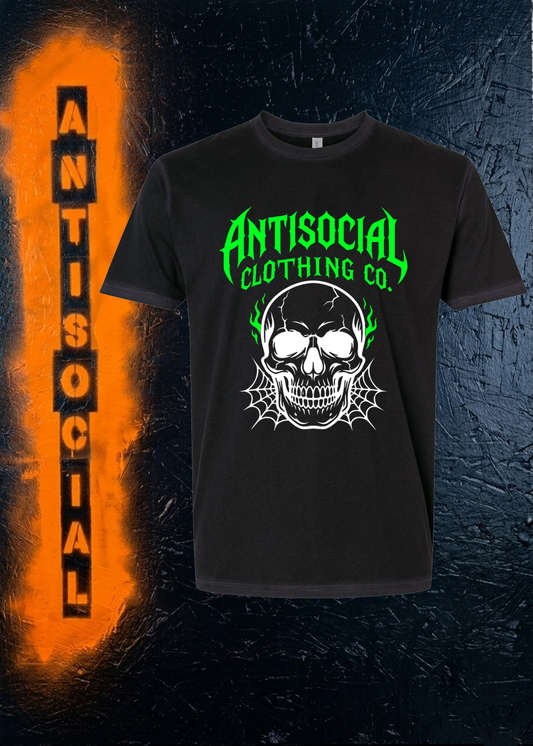 Flaming Skull Tee