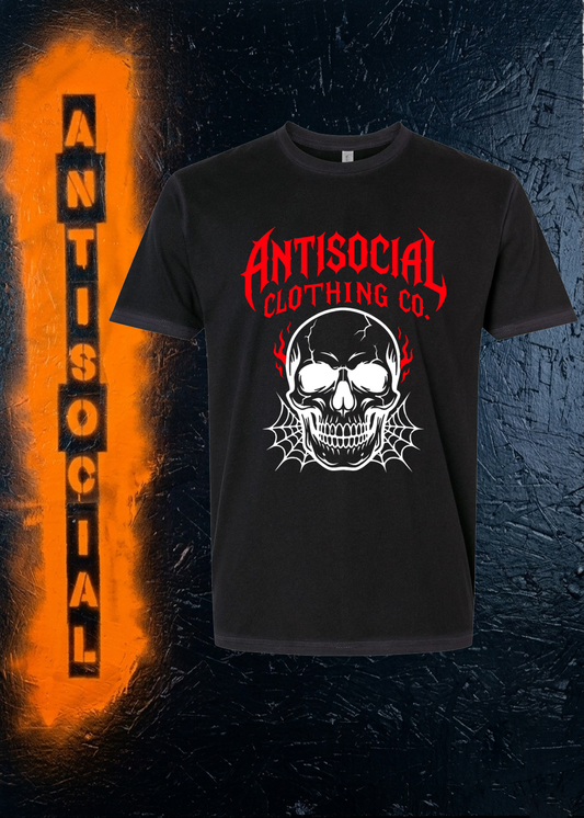 Flaming Skull Tee