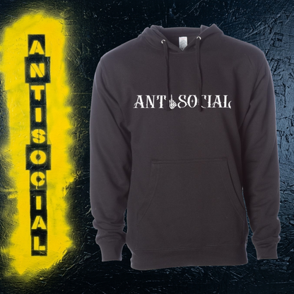 Antisocial Middle Finger Hoodie