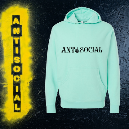 Antisocial Middle Finger Hoodie
