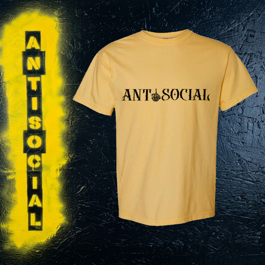 Antisocial Middle Finger Tee