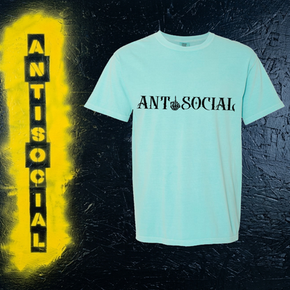 Antisocial Middle Finger Tee