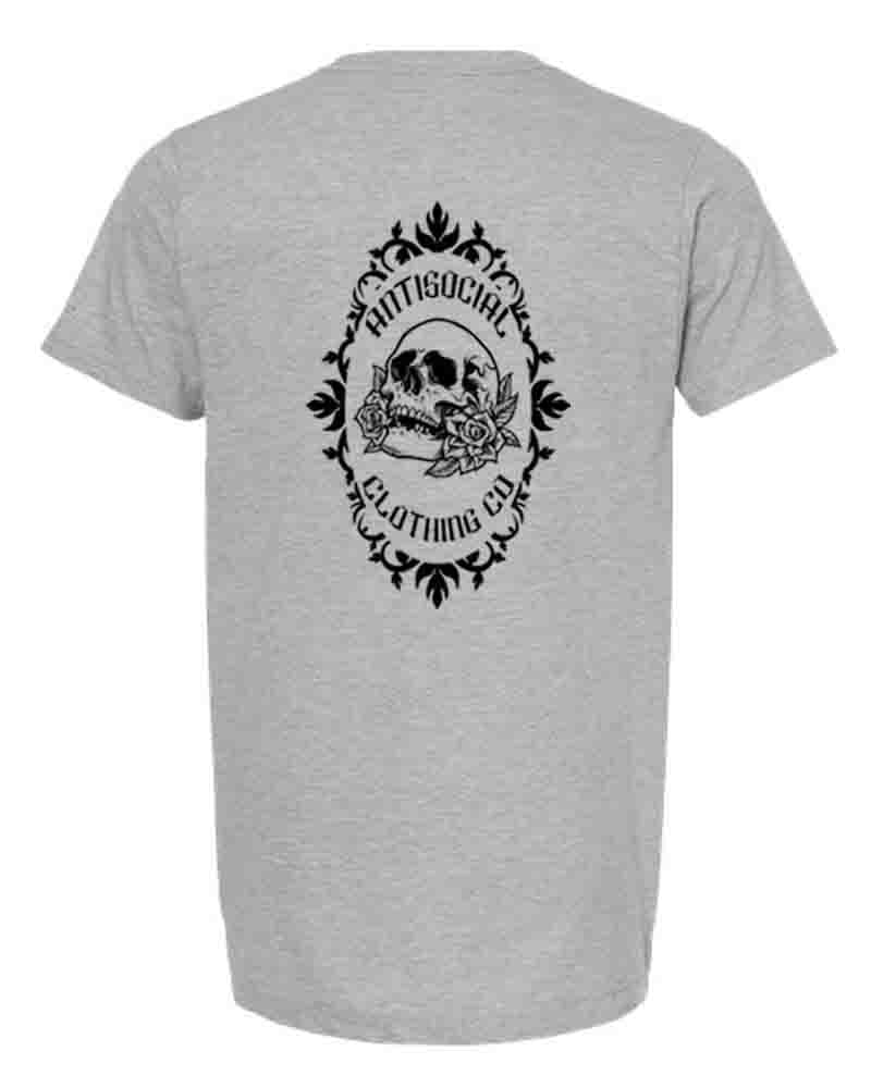 Antisocial Skull Logo T-Shirt