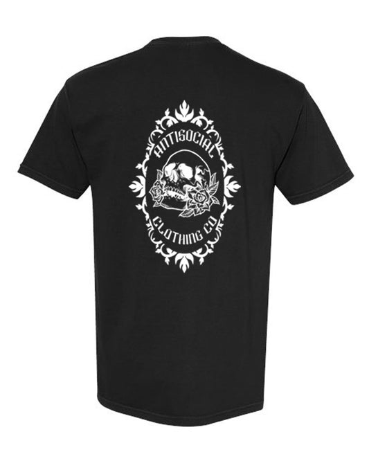 Antisocial Skull Logo T-Shirt